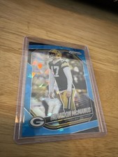 2025 Prizm Blue Cracked Ice #/99 Brandon McManus No.290 Ssp Clean 🔥 Packers