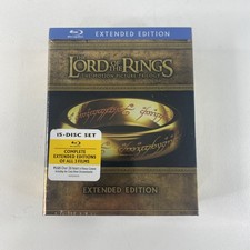 The Lord of the Rings Motion Picture Trilogy Extended Edition Box Set Blu-ray