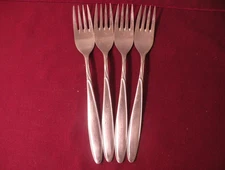 Set Of 4 Wirths Dinner Forks Germany 18/8 Stainless Steel 7 5/8" Pattern ?