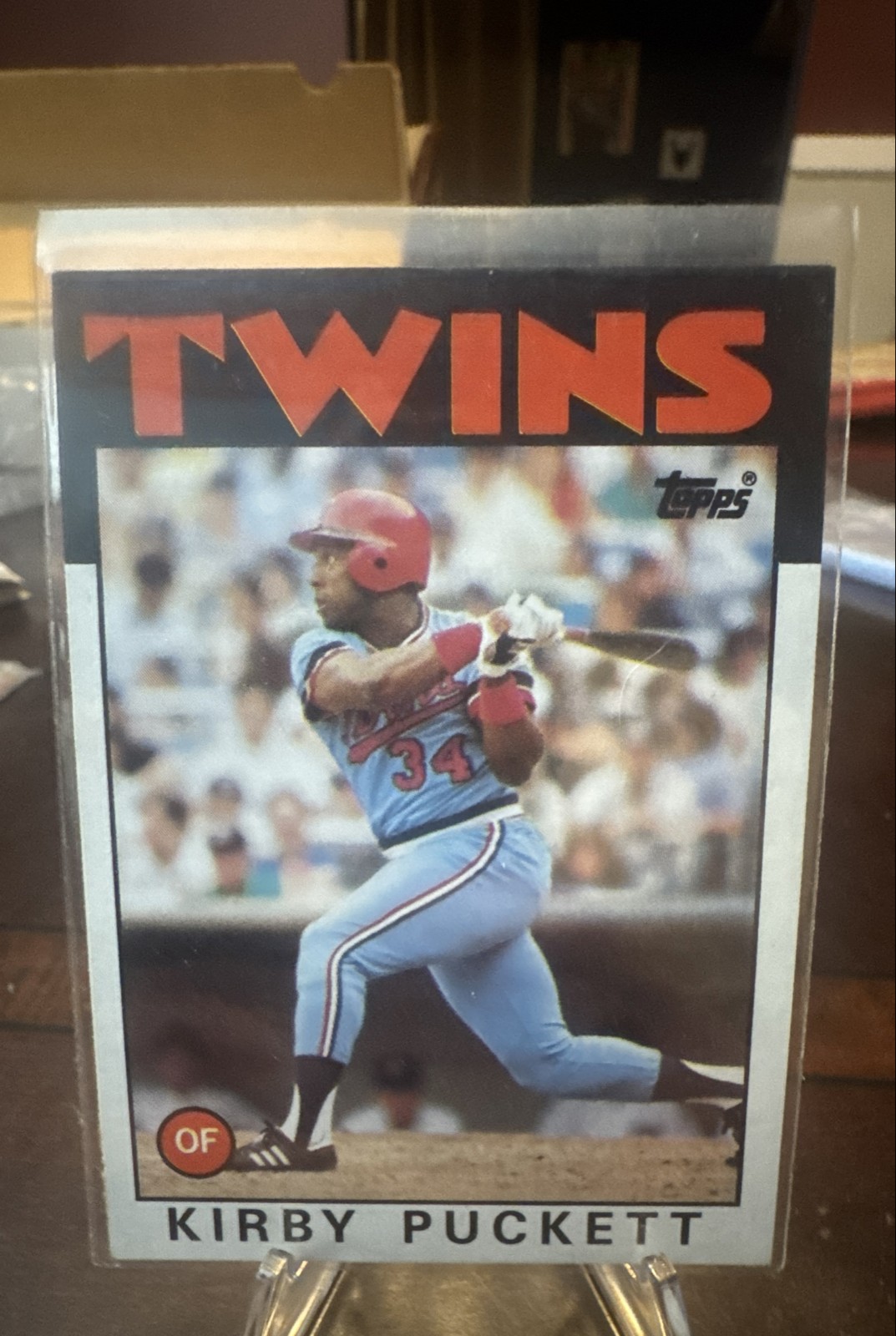 1986 Topps - Kirby Puckett #329 Collector's Edition (Tiffany)