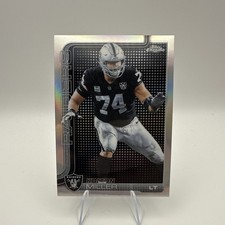 2025 Topps Chrome Football Light Board Kolton Miller SSP