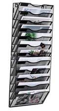 Wall File Holder, 12 Pockets Hanging File Folder, Paper Organizer S-WFH331A-12T