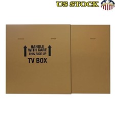 Adjustable TV Moving Box 56-70 Inch Double Wall Corrugated Packaging Solution US