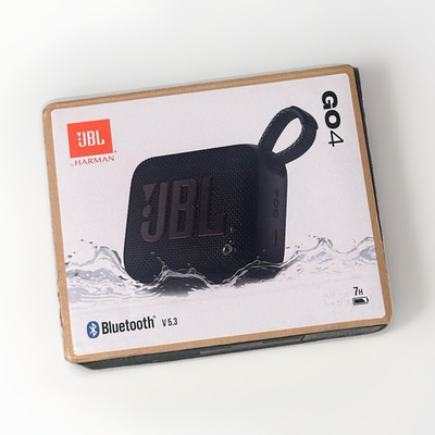 NEW UNOPENED JBL Go 4 Bluetooth Speaker Black Waterproof Portable IP67 Sealed 