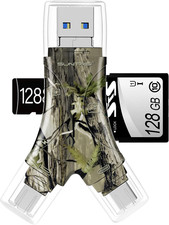 SD Card Reader for iPhone/ipad/Android/Mac/Computer/Camera,4 in1 Micro SD Card R