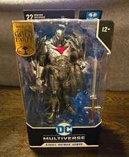 McFarlane Toys DC Multiverse Azrael Batman Armor Gold Label Silver Sword 12