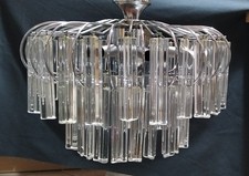 Lampadario Venini Trilobi Anni 60/70
