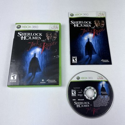 Sherlock Holmes vs Jack the Ripper (Microsoft Xbox 360) CIB Complete Tested Game