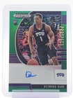 DESMOND BANE 2020-21 PRIZM DRAFT PICKS GREEN ROOKIE AUTO #PA-DB TCU Q7681