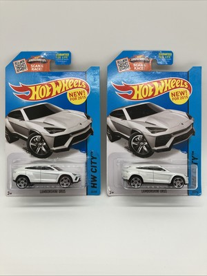 Hot Wheels Lamborghini Urus #23 (lot Of 2)