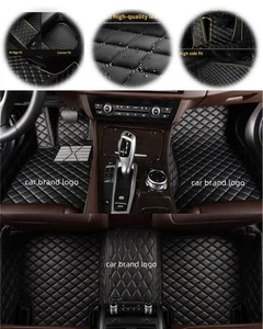 Tapis de plancher de voiture sur mesure pour Jeep Compass Imperméable Tous les tapis