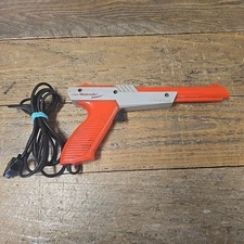 Nintendo NES Zapper Light Gun Controller Orange Tested Works Well