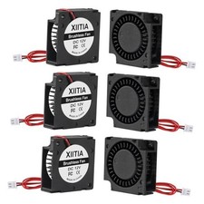 6pcs 3010 Blower Fan 30x30x10mm Sleeve Bearings Brushless DC Cooling Fan 12V
