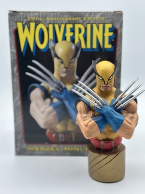 Wolverine 25th Anniv Fandom Exclusive Gold Bowen Designs Mini Bust Low# 77/2000