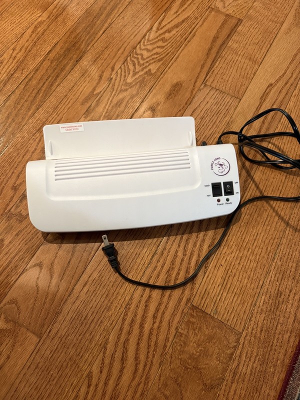 Purple Cows Model 3016C Hot & Cold 9" Laminator Lamination Machine 