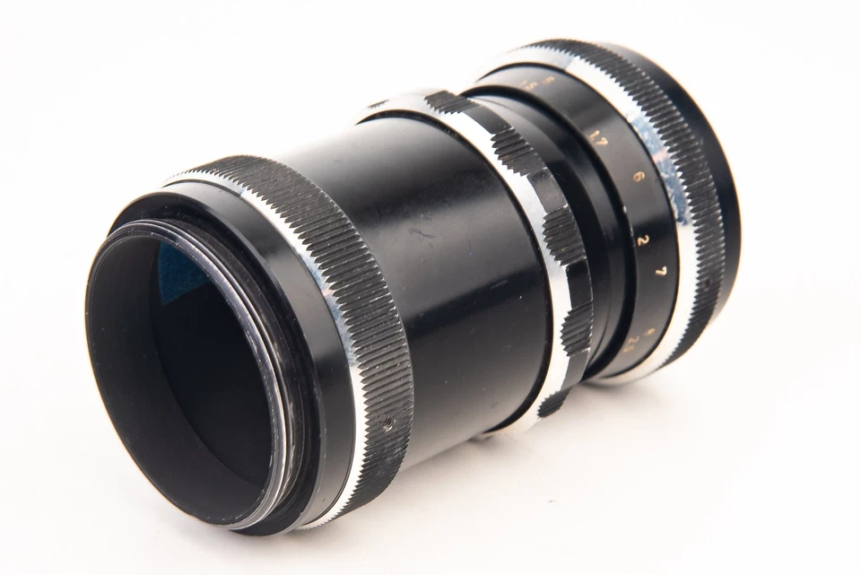 Teleobjetivo con capucha M42 Montaje con tornillo Isco-Gottingen Isconar 100 mm f/4 V20 Foto 4 de 4