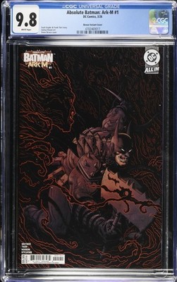  SKROCE VARIANT  Absolute Batman: Ark-M #1 (DC 2026) CGC 9.8! KEY ISSUE!