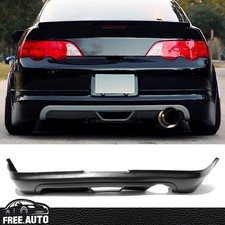 Fits 02-04 Acura Rsx Rear Bumper Lip Diffuser Valance Mugen Style Splitter - Pu