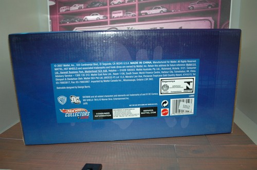 1/18 HOTWHEELS 1966 SERIE DE TV BATMOBILE Solo sacado de caja para fotos - Imagen 8 de 8