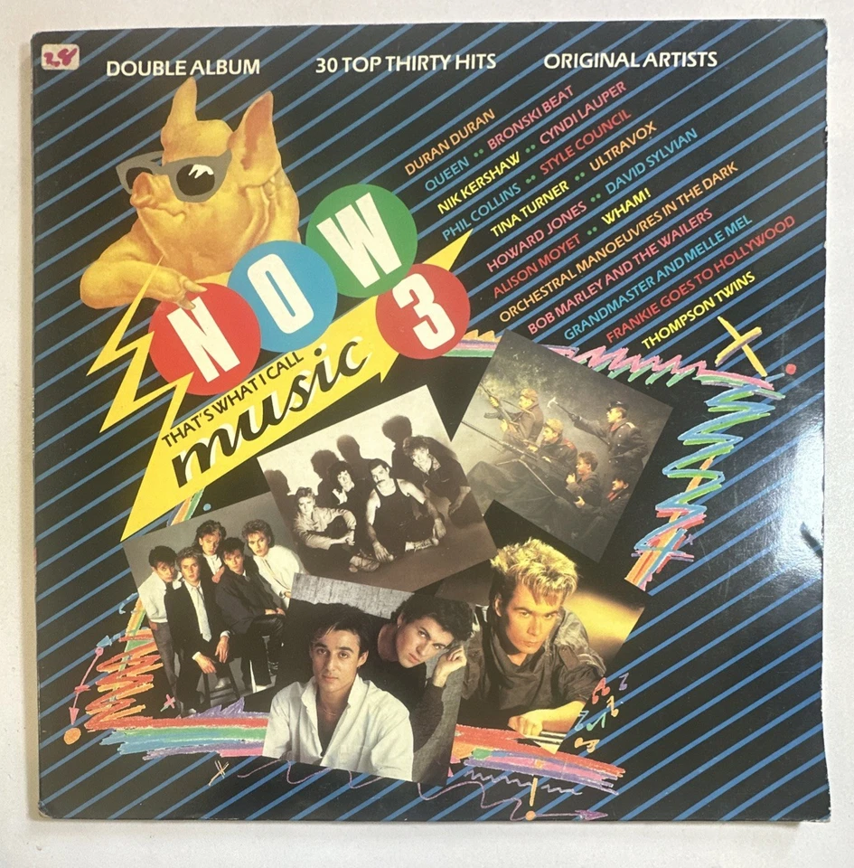 Now That's What I Call  Music 3 - 1984 Double Vinyl Album LP EMI 1984 EX / VG+ - Image 2 of 4