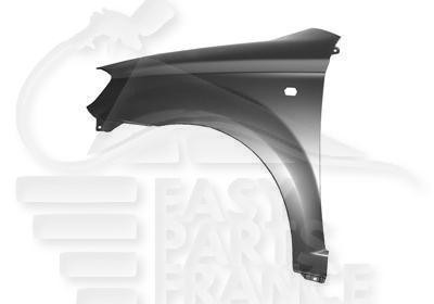 Aile avant-gauche avec feu pour Chevrolet Aveo 4 portes modèle de 2007