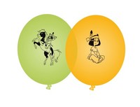 8 Luftballons Yakari Deko Partydeko Indianer Kinder Geburtstag Kindergeburtstag