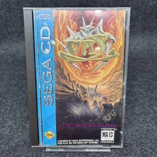 Vay W/ Map (Sega CD) - Authentic CIB Great Condition