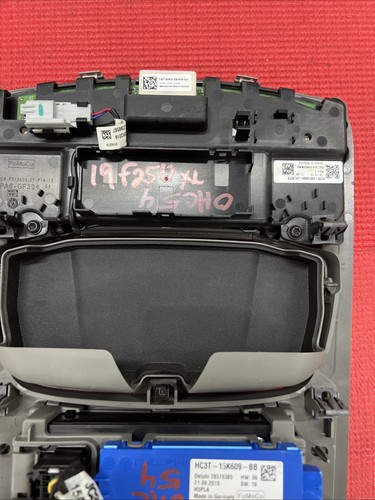 17-22 F250 F350 XL GRAY OVERHEAD CONSOLE WITH UPFITTER SWITCHES # OHC54 - Picture 10 of 10
