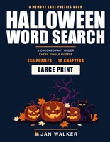 Halloween Wortsuche Buch – 130 GroßE RäTsel FüR Erwachsene Und Senioren
