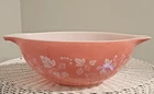 Vintage Pyrex Pink  Gooseberry Cinderella Mixing Bowl (#444- 4 Qt )- Excellent