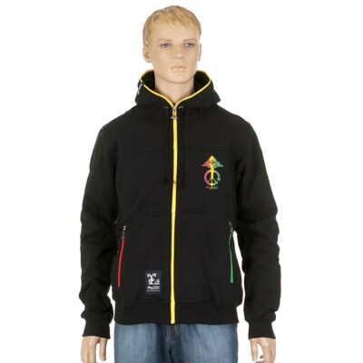 LRG Clothing Equipment Multicolor Zip Up Jacket Hoodie Men’s Size L