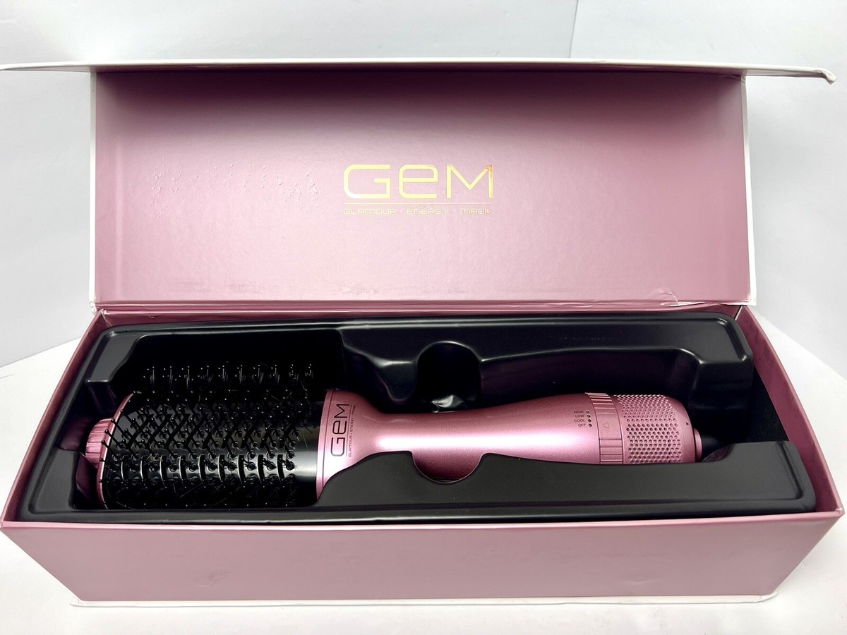 Gem Hair Dryer Gem Blowout Dryer Brush GEM Pink Hot Air Blowout