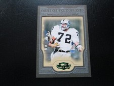 JOHN MATUSZAK 2008 THREADS PRO GRIDIRON KINGS GREEN FRAMED INSERT CARD #8/25