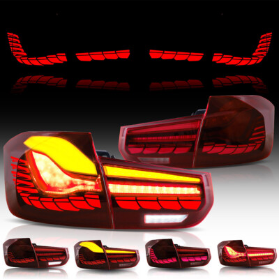 VLAND LED GTS Tail Lights For BMW 3 Series F30 F35 F80 320i 330i 340i 2012-2018