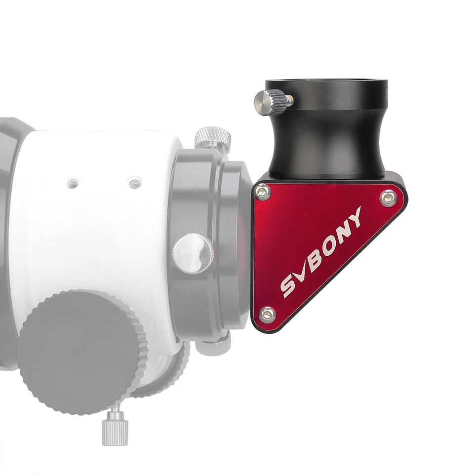 Espejo dieléctrico SVBONY SV188P 1,25 pulgadas 90 grados diagonal 99 % reflectividad Foto 3 de 4