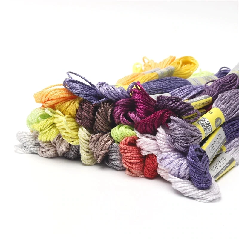 Amo 01-35 Cross Stitch Thread, New Colours Cotton Floss (use as DMC alternative) - Image 2 of 4