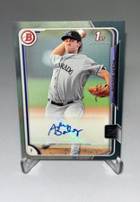 2015 Bowman Prospects Alex Balog Silver Auto /499 #PA-AB