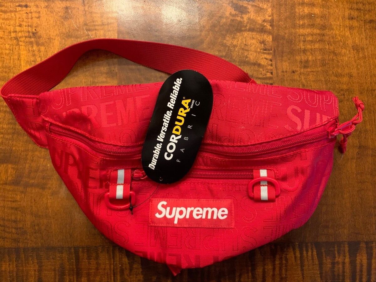 Supreme Waist Bag SS19 Black