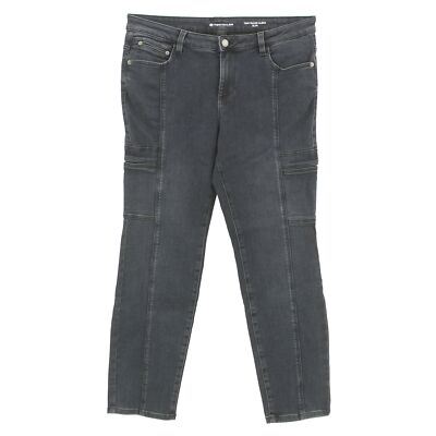  TOM TAILOR Damen Jeans Hose ALEXA Cargo Slim blau schwarz 31627