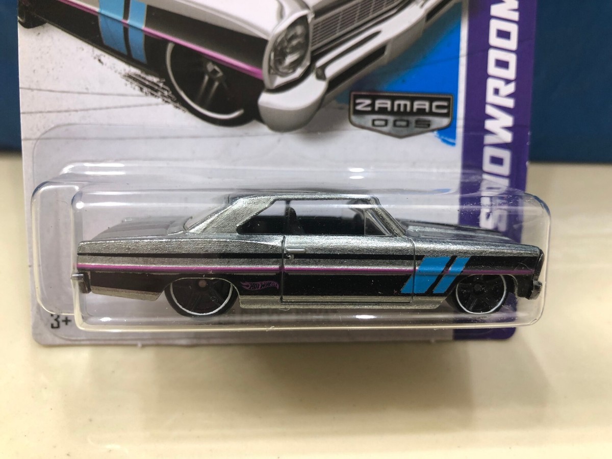 2013 HOT WHEELS 66 CHEVY NOVA ZAMAC HW SHOWROOM SERIES WALMART