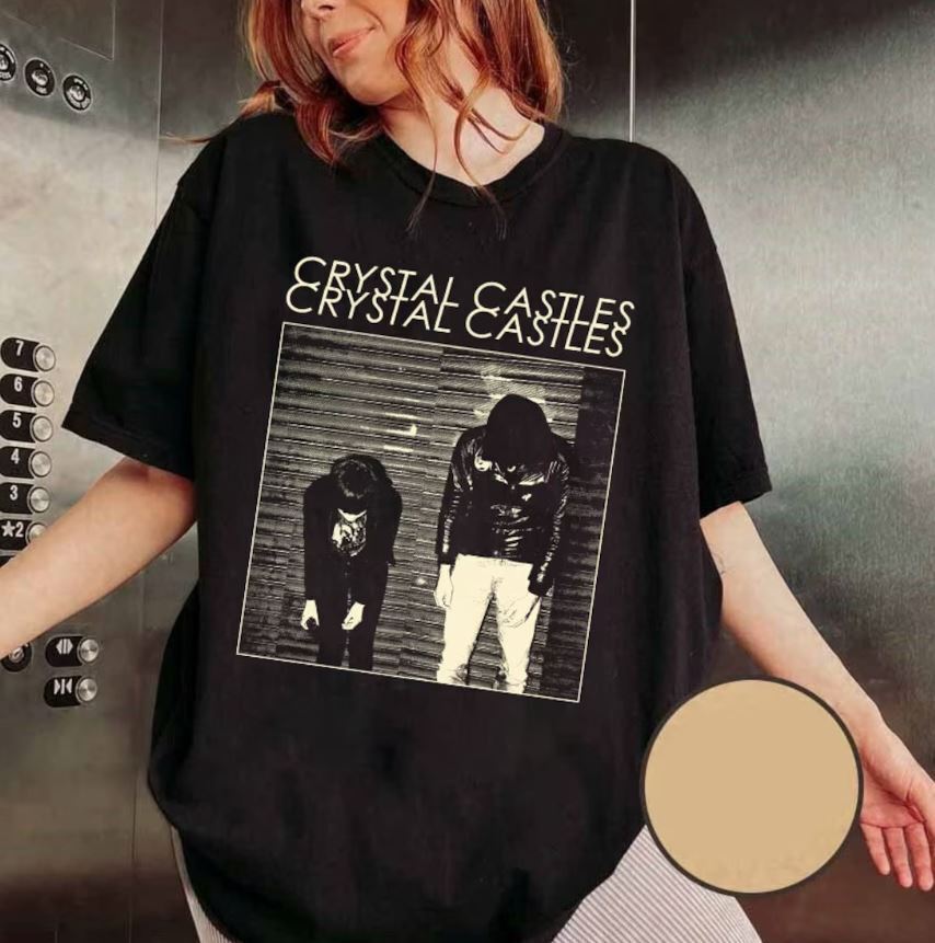 crystal castles Ⅰ tシャツ vintage Vintage Crystal Castles Music Cotton T-Shirt, BEST PRICE | eBay UK