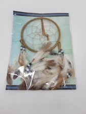 Small Dream Catcher New Wall Decor Round Feathers Boho