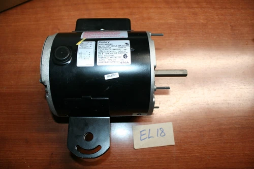 Century 970A Motor 1/3HP 1725/1425RPM 115/230V 60HZ 1 Phase 1/2"x2.56" Shaft