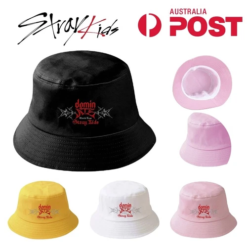 Stray Kids Bucket Hat Sun Cap Fisherman Hats Summer Outdoor Kpop Fans Gifts AU