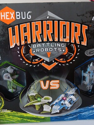 Hexbugs Hex Bug Warriors Battling Robots (2) & Battle Stadium Viridia