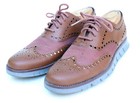 Cole Haan Zero Grand Brown Perforated Leather Wingtip Casual Dress Shoe SZ 8.5M — photo 4