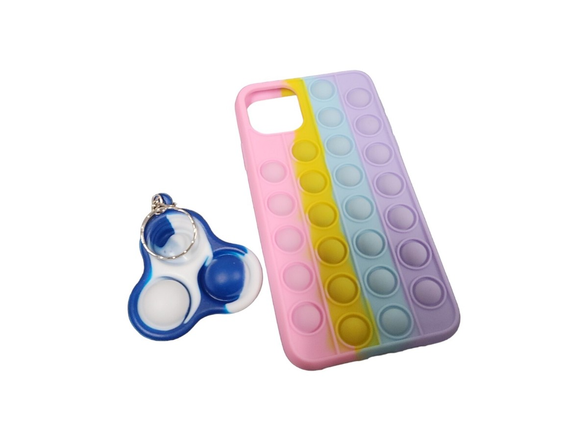 iPhone 11 Pro Max Rainbow Pop It Case