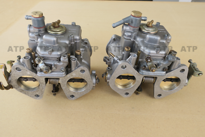 Original Italian Weber 40 DCOM Carburetor - Matched Set - Alpha
