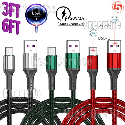 USB 3.1 Typ-C-Kabel Schnellladegerät Mobile Für Samsung Huawei Xiaomi Redmi XL
