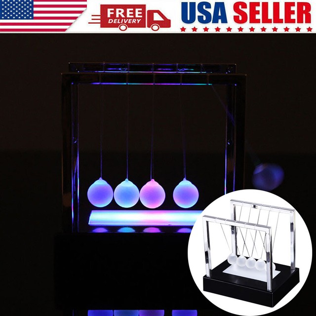 light up newtons cradle